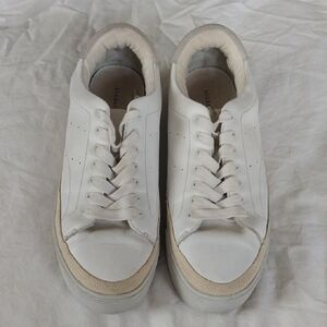 All Saints Leather Platform Lace Up Sneakers Size 9 Or 40